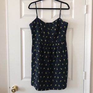 J Crew Pineapple Sundress